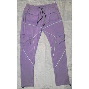 American Stitch Women's XXL Purple Cargo Pants Nylon Stretch Hiking Tactical